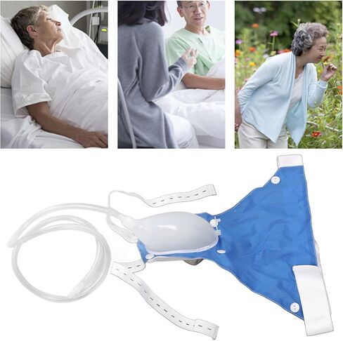 Female Urinal, Wearable Urinal Pee Holder, Portable Reusable Urinal External Catheter Urine Collector for Women Catheter Women Urine Bag Collector 1000ML 2000ML in Saudi Arabia