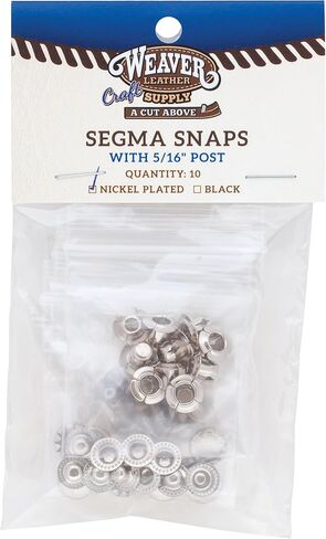 Weaver Leather #2205 Segma Snaps Saddle Accessories (10 Pack) in Saudi Arabia