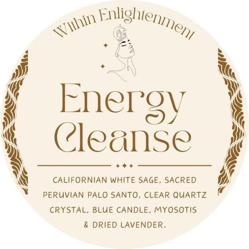 Sage Smudge Bundle - White Sage Smudge Kit - Palo Santo & Sage Sticks Kit - White Sage Bundle - Meditation Accessories & Spiritual Gifts (Energy Cleanse) in Saudi Arabia