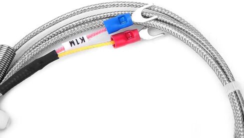 مزدوج حراري من النوع K، مسبار مستشعر درجة الحرارة بمستشعر مزدوج حراري 1 متر مع كابل متحرك بطول 1 متر / 3.3 قدم، مسبار حراري من النوع 90 درجة K ﻿ in Kuwait