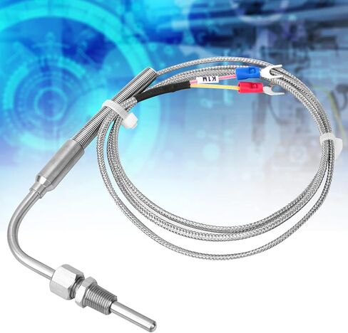مزدوج حراري من النوع K، مسبار مستشعر درجة الحرارة بمستشعر مزدوج حراري 1 متر مع كابل متحرك بطول 1 متر / 3.3 قدم، مسبار حراري من النوع 90 درجة K ﻿ in Kuwait