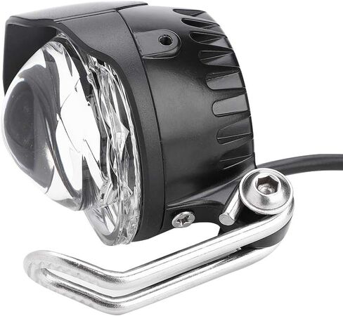 Bike Horn Light, 12V-80V 2 in 1 Horn LED Head Electric Bike Front Light for Electric Bike, Scooter, Etc in Saudi Arabia