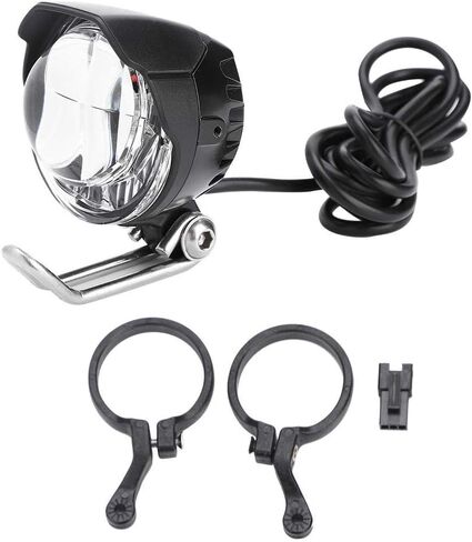 Bike Horn Light, 12V-80V 2 in 1 Horn LED Head Electric Bike Front Light for Electric Bike, Scooter, Etc in Saudi Arabia
