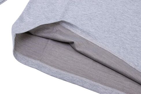 قميص حماية من هوجا EMF للرجال، كم طويل، مضاد للإشعاع، حماية من الترددات اللاسلكية، قماش فضي يحجب EMF in Kuwait