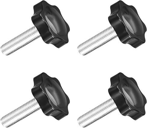 METALLIXITY Clamping Handle Screw Knobs (M10x40mm) 1Pcs, Metal Star-Shape Grips - for Housing Construction, Lathe Machine, Industry Equipment in Saudi Arabia