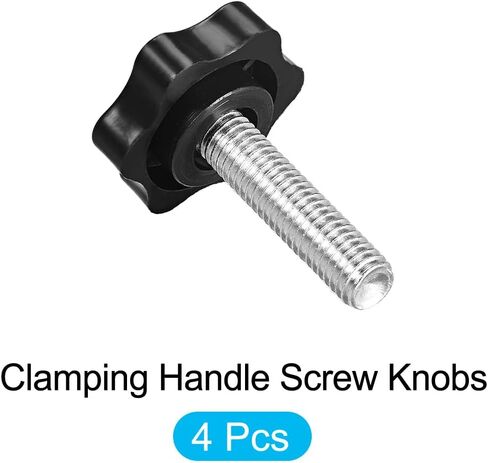 METALLIXITY Clamping Handle Screw Knobs (M10x40mm) 1Pcs, Metal Star-Shape Grips - for Housing Construction, Lathe Machine, Industry Equipment in Saudi Arabia