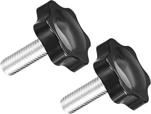 METALLIXITY Clamping Handle Screw Knobs (M10x40mm) 1Pcs, Metal Star-Shape Grips - for Housing Construction, Lathe Machine, Industry Equipment in Saudi Arabia