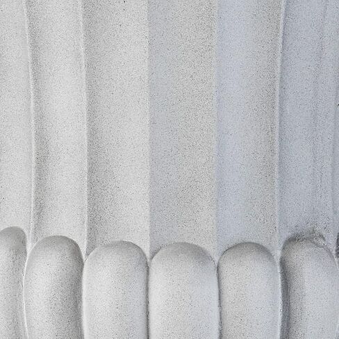 طبيعي تقريبًا - جرة تزيين 7507 (داخلي/خارجي)، 11 بوصة. العرض × 11 بوصة. عمق × 16.5 بوصة. ح، غراي in Kuwait