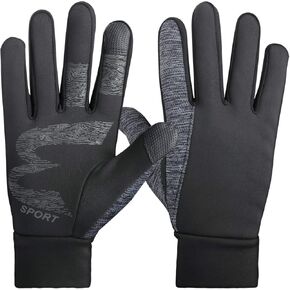 Winter Gloves Men Women Touch Screen Warm Gloves Cold Weather Windproof Gloves for Cycling Running Driving Motorcycle Biking Hiking Fishing Workout
