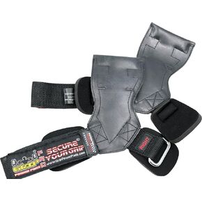 Lifting Grips PRO Weight Gloves Heavy Duty Barbell Gymnastics Straps Alternative to Power Hooks Deadlifts Adjustable Neoprene Padded Wrist Wrap