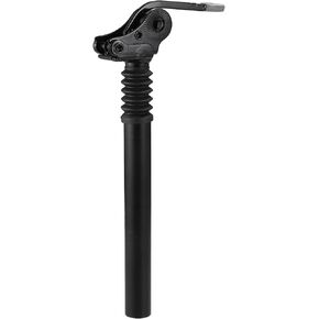 Bicycle Seat Post / Inner Adjustable Bike Seat for MTB Mountain Bike / Durable Aluminum Alloy Iron 27.2x300mm / 1Pcs Black