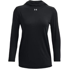هودي نسائي بأكمام طويلة من Under Armour باللون الأسود MD