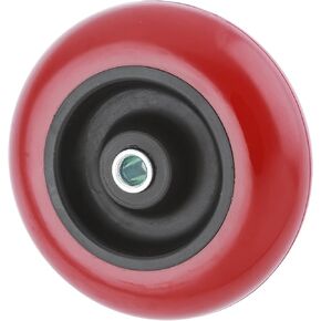 Steelex D2651 Polyurethane Wheel with Roller Bearing Hub, 220-Pound Capacity, 3-Inch