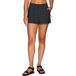 Avalanche Women's Casual Walking/Hiking Short, Breathable Stretch Twill Bungee Cord Waist Quick Drying Shorts