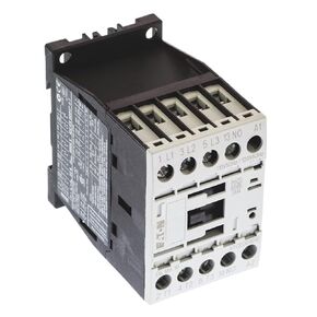 Eaton XTCE009B10A XT-IEC Contactor and Starter, 45mm, 9A AC-3 Current Rating, 3 Max HP at 230VAC, 5 Max HP at 460VAC, 7-1/2 Max HP at 575VAC, 120VAC Coil Voltage