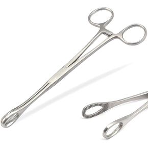 6" Mini Sponge Body Piercing Forceps