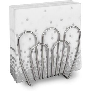 Spectrum Diversified Bloom Napkin Holder, Satin Nickel