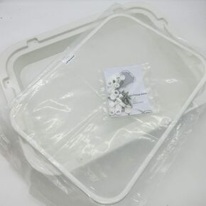 Lewmar Size 30 Hatch Trim Kit - White, Exact Match Replacement Part, Seamless Installation - 367630252