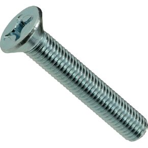 014973457303 Phillips Flat Machine Screws, 1/4-28 x 1-1/2, Piece-20