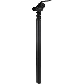 Bicycle Seat Post / Inner Adjustable Bike Seat for MTB Mountain Bike / Durable Aluminum Alloy Iron 31.8x500mm / 1Pcs Black