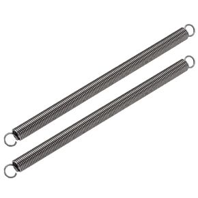 uxcell Compression Spring,16mm OD,2mm Wire Size,341.6mm Extended Length,280mm Free Length,Spring Steel,33Lbs Load Capacity,Grey 2pcs