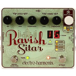 Electro-Harmonix Ravish Sitar Emulator Pedal