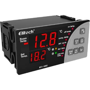 Elitech MTC-5060 الرقمية متحكم في درجة الحرارة العالمي ترموستات غرفة باردة ثلاجة التبريد تذويب 110 فولت in Kuwait