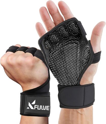 Workout Gloves for Men and Women, Weight Lifting Gym Gloves with Wrist Wrap for Fitness Cross Training in Saudi Arabia