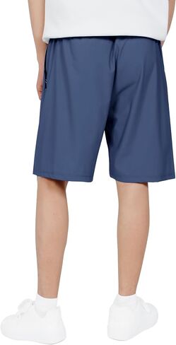 CAMLAKEE Boys Athletic Shorts Quick Dry Kids Performance Basketball Shorts with Zipper Pockets in Saudi Arabia