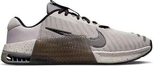 حذاء رياضي رياضي للتمارين الرياضية للرجال من Nike Metcon 9، Lt Iron Ore Flat Pewter Black، 13 in Saudi Arabia