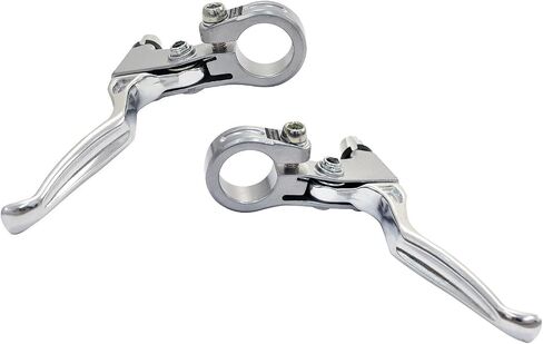 Dia-COMPE SS6 Old School MTB Brake Lever Set (L+R), Silver, DP2856 in Saudi Arabia