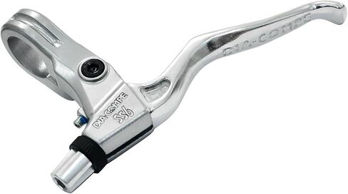 Dia-COMPE SS6 Old School MTB Brake Lever Set (L+R), Silver, DP2856 in Saudi Arabia