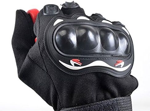 Standard Longboard Downhill Slide Gloves Skate Gloves with 2 Set Replaceable Slider Puck Set - Yellow in Kuwait