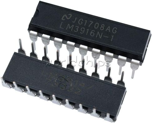5 قطعة LM3916N-1 LM3916N-1/NOPB LED عرض سائق IC NSC DIP-18 in Kuwait