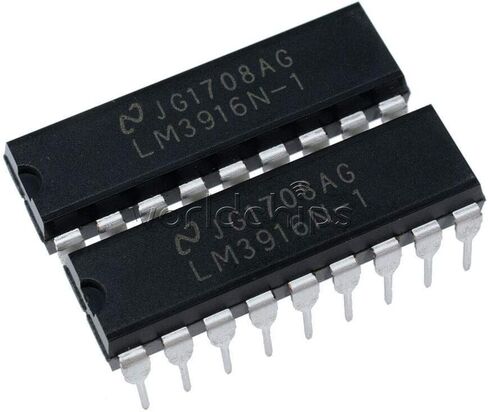 5 قطعة LM3916N-1 LM3916N-1/NOPB LED عرض سائق IC NSC DIP-18 in Kuwait