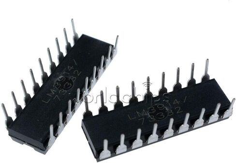 5 قطعة LM3916N-1 LM3916N-1/NOPB LED عرض سائق IC NSC DIP-18 in Kuwait