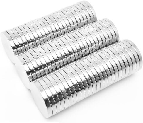 15x2mm رقيقة مغناطيس النيوديميوم 15mmX2mm قرص المغناطيس الدائم 15x2mm المغناطيسي جولة المغناطيس 15x2mm (20PCS 15X2) in Kuwait