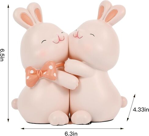 Cute Rabbit Bookends,Decorative Bookends, Cute Bookends,Book Ends for Shelves,Book Ends for Kids Rooms, Kids Bookends can accommodate 1 to 4 Books(Pink) in Saudi Arabia