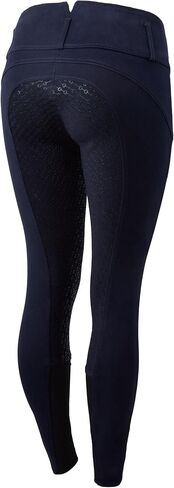 HORZE Daniela Silicone Grip Full Seat Breeches | High Waist Equestrian Riding Pants in Saudi Arabia