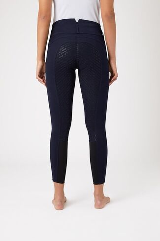 HORZE Daniela Silicone Grip Full Seat Breeches | High Waist Equestrian Riding Pants in Saudi Arabia