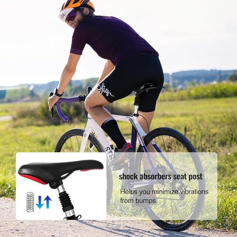 مقعد الدراجة آخر Φ25.4mm x 350mm سبائك الألومنيوم امتصاص الصدمات المطبات مقعد دراجة آخر لدراجة الطريق MTB BMX in Kuwait