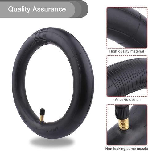 TOMALL 8.5 بوصة سمك مزدوج الأنابيب الداخلية الإطارات سكوتر كهربائي المطاط الإطارات 8 1/2x2 استبدال الإطارات ل Xiaomi M365 in Saudi Arabia