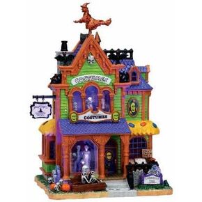 Lemax Spooky Town Agatha's Costume Crypt with Adaptor # 75494