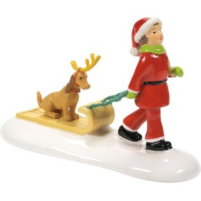 Department 56 Original Snow Village Accessories The Grinch a Trip to Who-Ville Figurine, 2.68 Inch, Multicolor