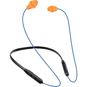 HomeSpot Noise Reduction Wireless Neckband Headphones with Qualcomm aptX HD, 27dB NRR, CVC Noise Cancelling Mic & Controls and 20H Playtime for Work Safety OSHA Compliant