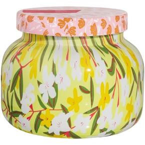Capri Blue Aloha Orchid Candle - Pattern Play Signature Glass Jar Candle - Luxury Aromatherapy Soy Candle - Fresh Scented Candle - Colored Candles with Pattern Design (19 oz)