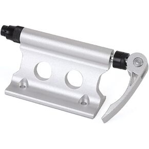 Versatile Alloy Quick Release Fork Mount Bicycle Block Car Rack Carrier Holders Road Bike Rack Front Fork Stand Holder for Car Truck Pickup Bed Storage Travelling Riding Supplies Accessories