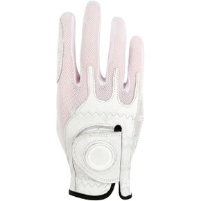 Golf Gloves Men Women Right and Left Handed Golfer Premium Cabretta Leather Golf Glove White Lycra Fiber High flexibility breathability