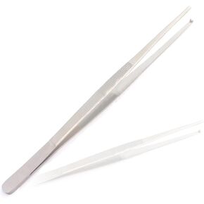 THUMB RAT TOOTH TISSUE FORCEPS 10" 1x2 TEETH TWEEZER