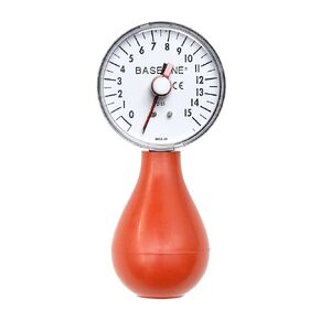 Baseline 12-0293 Dynamometer, Pneumatic Squeeze Bulb with Reset, 15 PSI Capacity